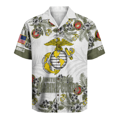 US MARINES VETERAN Hawaiian Shirt - GS4477