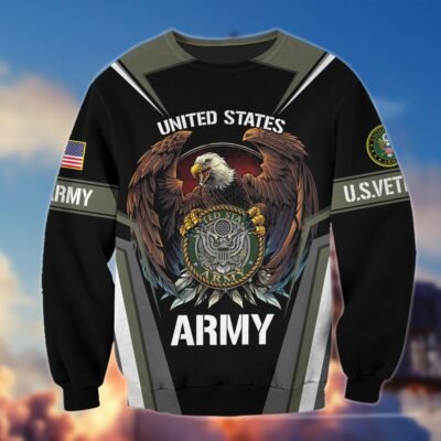 US ARMY GS10003 Lightweight Sweater Fleece Sweatshirt