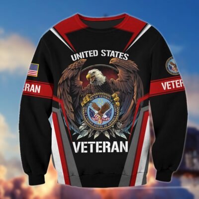 US VETERAN GS10001 Lightweight Sweater Fleece Sweatshirt