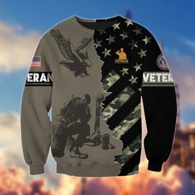 US VETERAN GS10037 Lightweight Sweater Fleece Sweatshirt