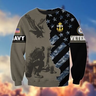 US NAVY GS10032 Lightweight Sweater Fleece Sweatshirt