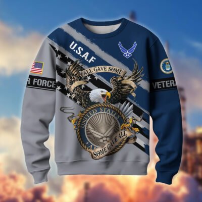 US AIR FORCE GS10152 Lightweight Sweater Fleece Sweatshirt