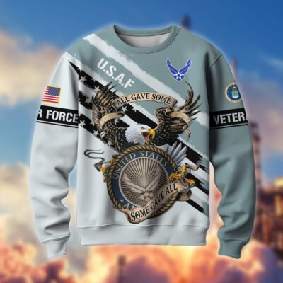 US AIR FORCE GS10151 Lightweight Sweater Fleece Sweatshirt