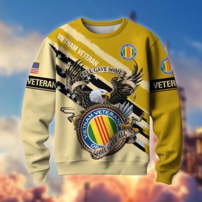 VIETNAM VETERAN GS10157 Lightweight Sweater Fleece Sweatshirt