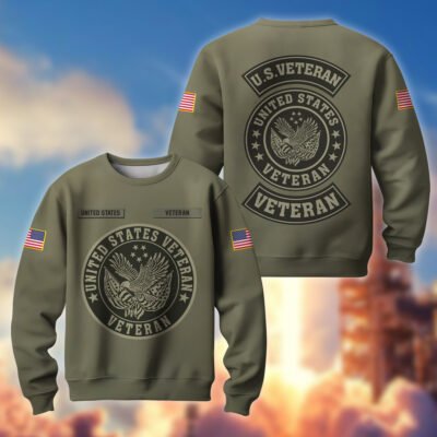 US VETERAN GS10056 Lightweight Sweater Fleece Sweatshirt