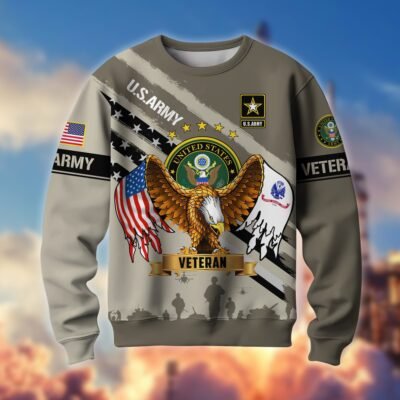 US ARMY GS10039 Lightweight Sweater Fleece Sweatshirt
