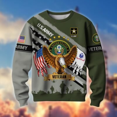 US ARMY GS10040 Lightweight Sweater Fleece Sweatshirt