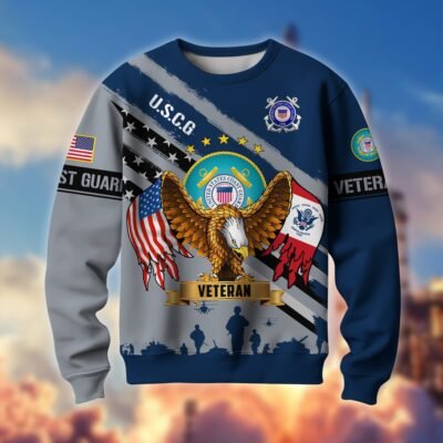 US COAST GUARD GS10046 Lightweight Sweater Fleece Sweatshirt