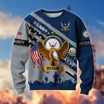 US NAVY GS10041 Lightweight Sweater Fleece Sweatshirt