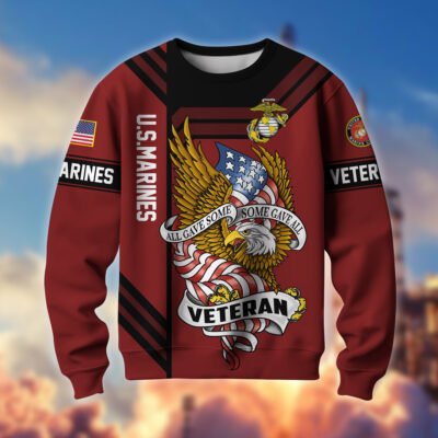 US MARINES GS10182 Lightweight Sweater Fleece Sweatshirt