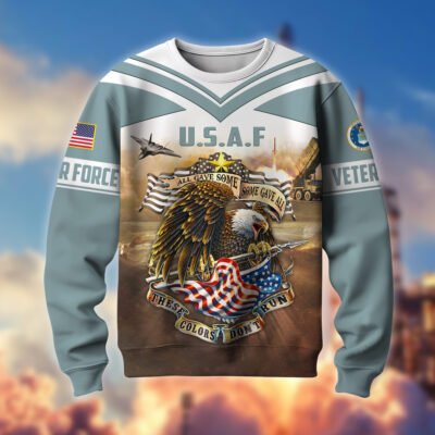 US AIR FORCE GS10139 Lightweight Sweater Fleece Sweatshirt