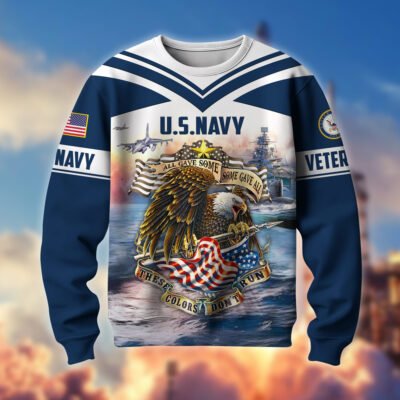 US NAVY GS10136 Lightweight Sweater Fleece Sweatshirt