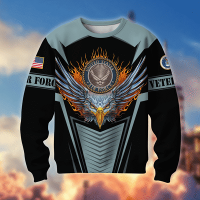 US AIR FORCE GS10017 Lightweight Sweater Fleece Sweatshirt