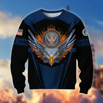 US AIR FORCE GS10018 Lightweight Sweater Fleece Sweatshirt