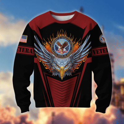 US VETERAN GS10021 Lightweight Sweater Fleece Sweatshirt