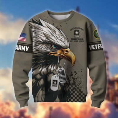 US ARMY GS10022 Lightweight Sweater Fleece Sweatshirt
