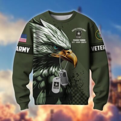 US ARMY GS10023 Lightweight Sweater Fleece Sweatshirt