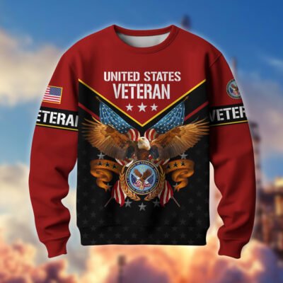 US VETERAN GS10088 Lightweight Sweater Fleece Sweatshirt
