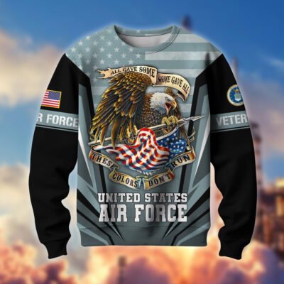 US AIR FORCE GS10173 Lightweight Sweater Fleece Sweatshirt