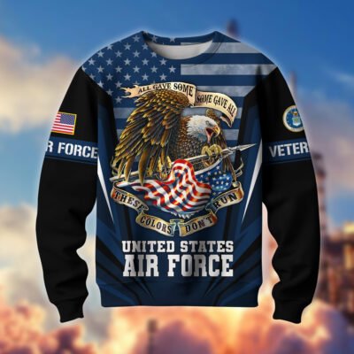 US AIR FORCE GS10174 Lightweight Sweater Fleece Sweatshirt