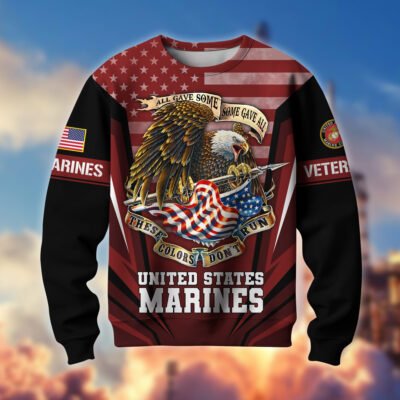 US MARINES GS10171 Lightweight Sweater Fleece Sweatshirt