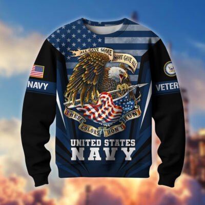 US NAVY GS10170 Lightweight Sweater Fleece Sweatshirt