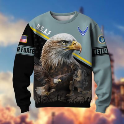 US AIR FORCE GS10095 Lightweight Sweater Fleece Sweatshirt