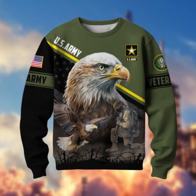 US ARMY GS10091 Lightweight Sweater Fleece Sweatshirt