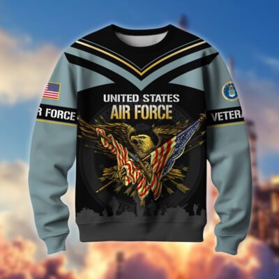 US AIR FORCE GS10062 Lightweight Sweater Fleece Sweatshirt