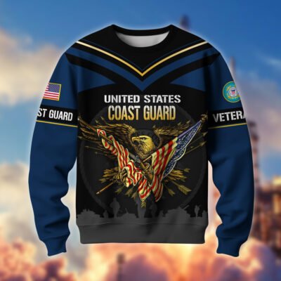 US COAST GUARD GS10064 Lightweight Sweater Fleece Sweatshirt
