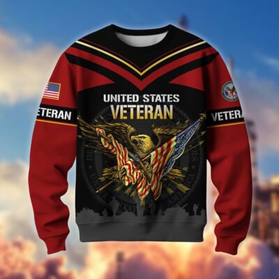 US VETERAN GS10066 Lightweight Sweater Fleece Sweatshirt