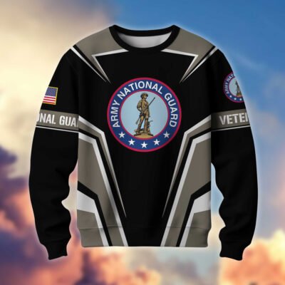 US ARMY NATIONAL GUARD GS10289 Lightweight Sweater Fleece Sweatshirt