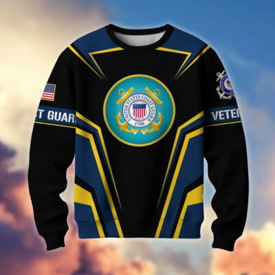 US COAST GUARD GS10296 Lightweight Sweater Fleece Sweatshirt