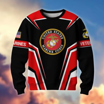 US MARINES GS10292 Lightweight Sweater Fleece Sweatshirt