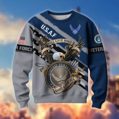 US AIR FORCE GS10360 Lightweight Sweater Fleece Sweatshirt