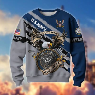 US NAVY GS10355 Lightweight Sweater Fleece Sweatshirt