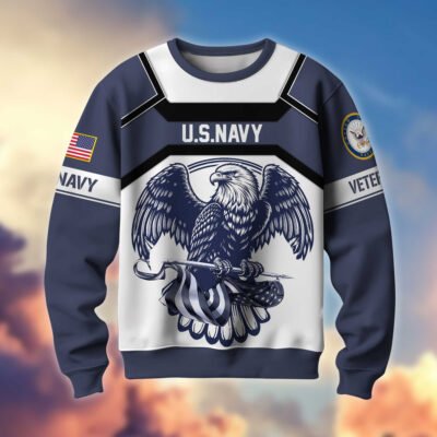 US NAVY GS10216 Lightweight Sweater Fleece Sweatshirt