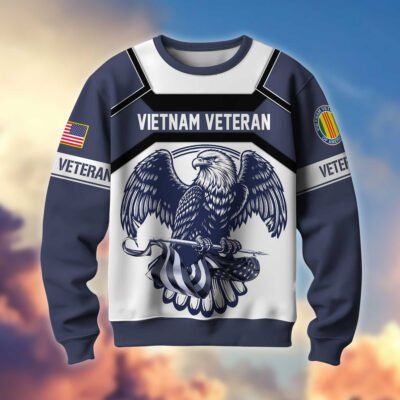 VIETNAM VETERAN GS10223 Lightweight Sweater Fleece Sweatshirt