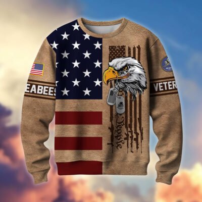 US NAVY SEABEES GS10207 Lightweight Sweater Fleece Sweatshirt