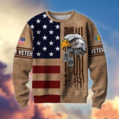 VIETNAM VETERAN GS10213 Lightweight Sweater Fleece Sweatshirt