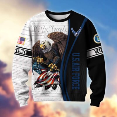 US AIR FORCE GS10108 Lightweight Sweater Fleece Sweatshirt