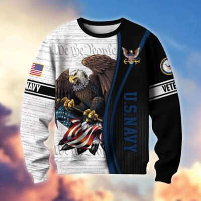 US NAVY GS10103 Lightweight Sweater Fleece Sweatshirt