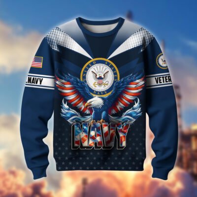US NAVY GS10123 Lightweight Sweater Fleece Sweatshirt