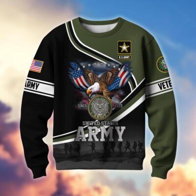 US ARMY GS10339 Lightweight Sweater Fleece Sweatshirt