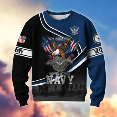 US NAVY GS10342 Lightweight Sweater Fleece Sweatshirt