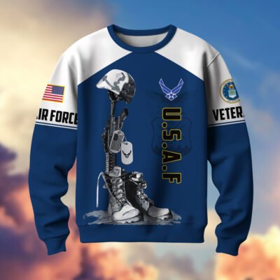 US AIR FORCE GS10334 Lightweight Sweater Fleece Sweatshirt