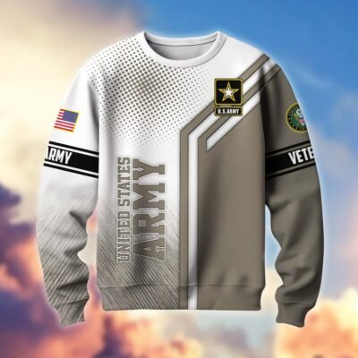 US ARMY GS10313 Lightweight Sweater Fleece Sweatshirt