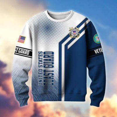 US COAST GUARD GS10322 Lightweight Sweater Fleece Sweatshirt