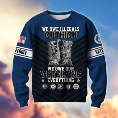 US AIR FORCE GS10439 Lightweight Sweater Fleece Sweatshirt