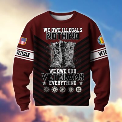 VIETNAM VETERAN GS10443 Lightweight Sweater Fleece Sweatshirt